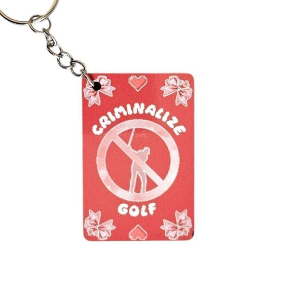 mythsprints: a-hole in one keychain - Picture 2 of 7